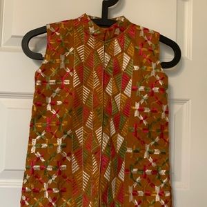Kids embroidered vest